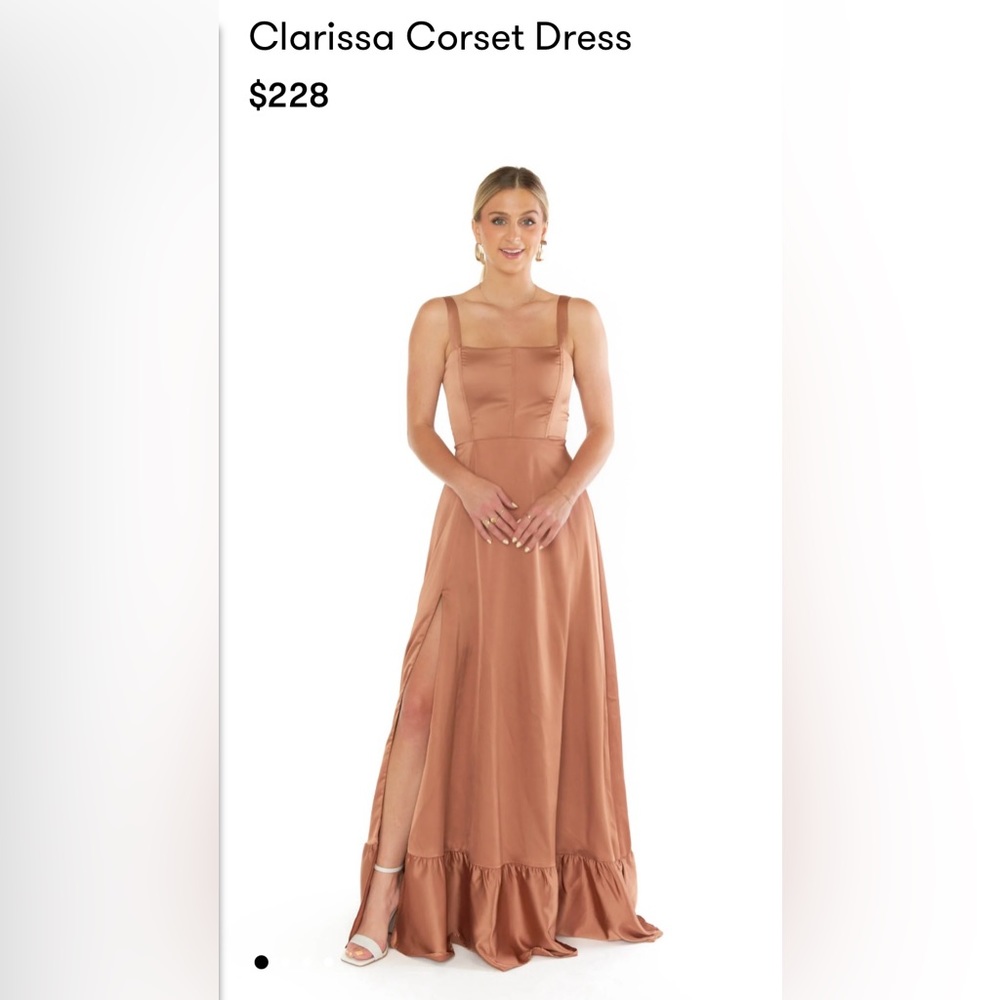Show Me Your MuMu Clarissa Corset Bridesmaids Dress